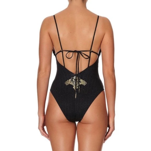 Auc CAMILLA COBRA KING STRAIGHT NECK HIGH LEG ONE PIECE - Picture 6 of 16